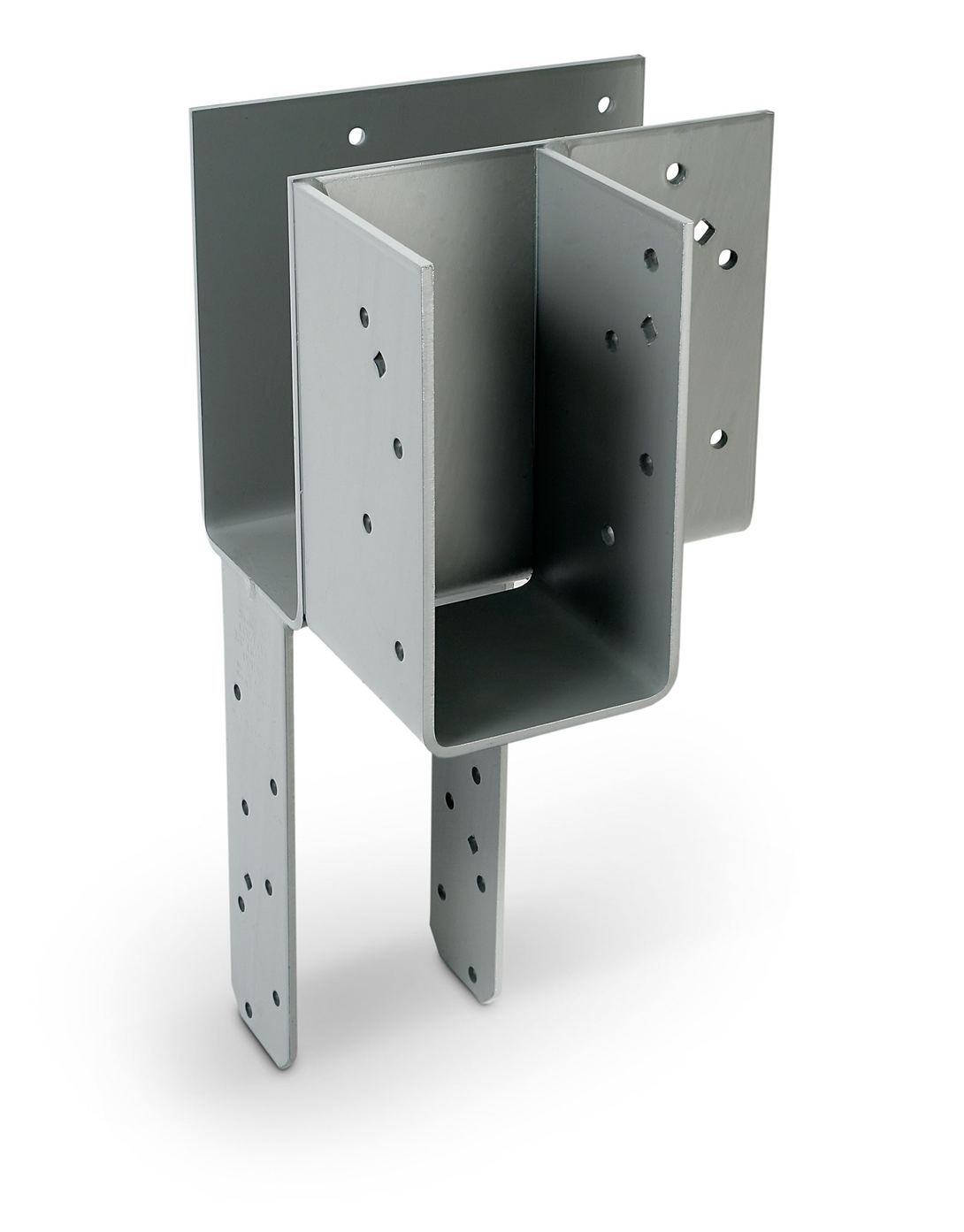 Simpson ECCLLQ464SDS ECCLLQ L-Shape End Column Cap for 4x Beams, 6x Post w/ SDS Screws, Skewed Left