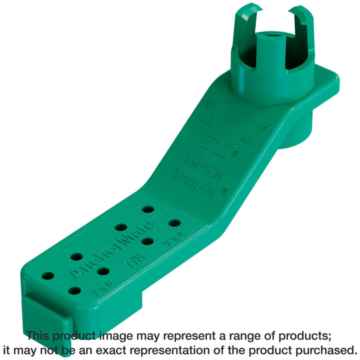 Simpson AM 7/8 AnchorMate 7/8-in. Dia. Anchor Bolt Holder — Green 100-Qty