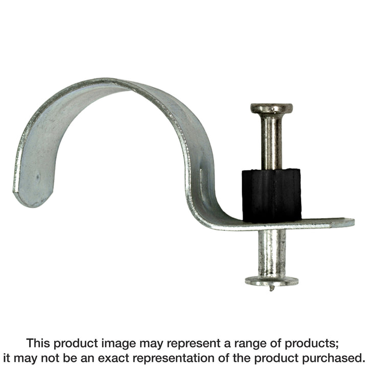 Simpson PCC100-DP100 PCC Powder-Actuated Conduit Clip 1-in. EMT with 1-in. Pin 50-Qty