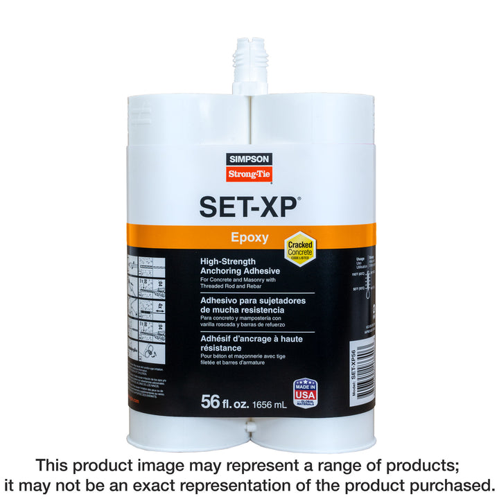 Simpson SET-XP56 SET-XP 56-oz. High-Strength Epoxy Adhesive Cartridge