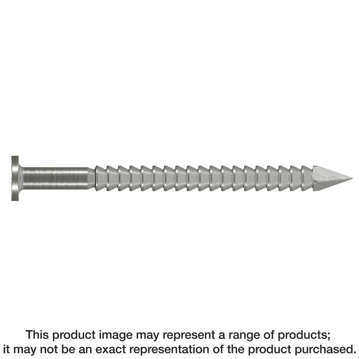 Simpson T8SNDB Wood Siding Nail — 2-1/2 in. x .092 in. Type 316 Stainless Steel 25 lb.