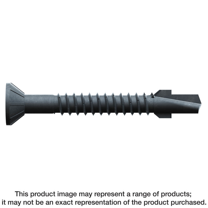 Simpson TBP1245R2000 Strong-Drive TB WOOD-TO-STEEL Screw — #12 x 1-3/4 in. #3 SQ, Black Phos. 2000-Qty