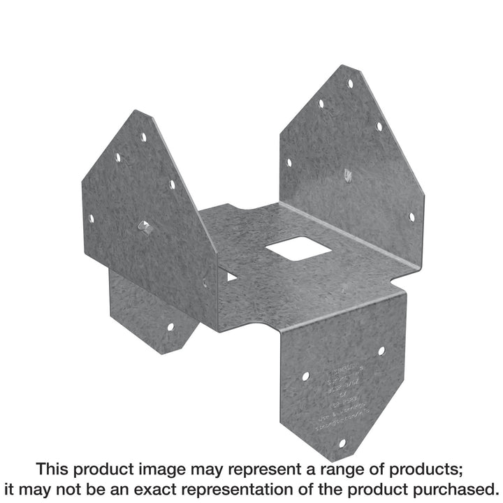 Simpson BCS2-3/6 BCS Galvanized Post Cap for Triple 2x Beam, 6x Post