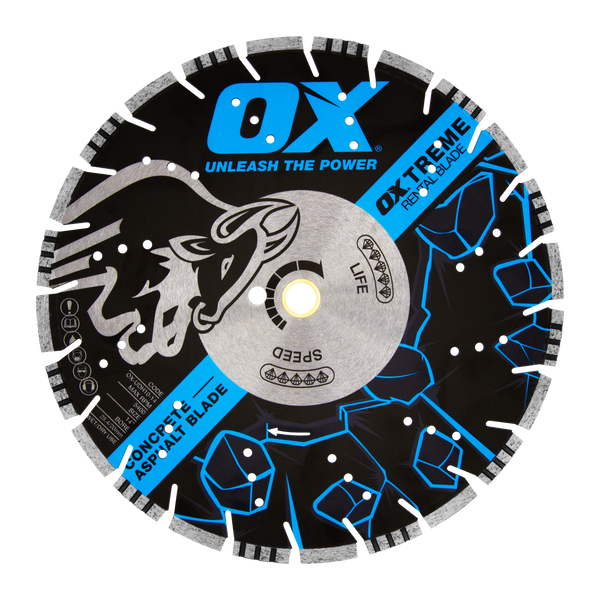 OX Tools OX-UDH10-14 Ultimate OXTreme Multi-Cut Diamond Blade | 14" / 356mm