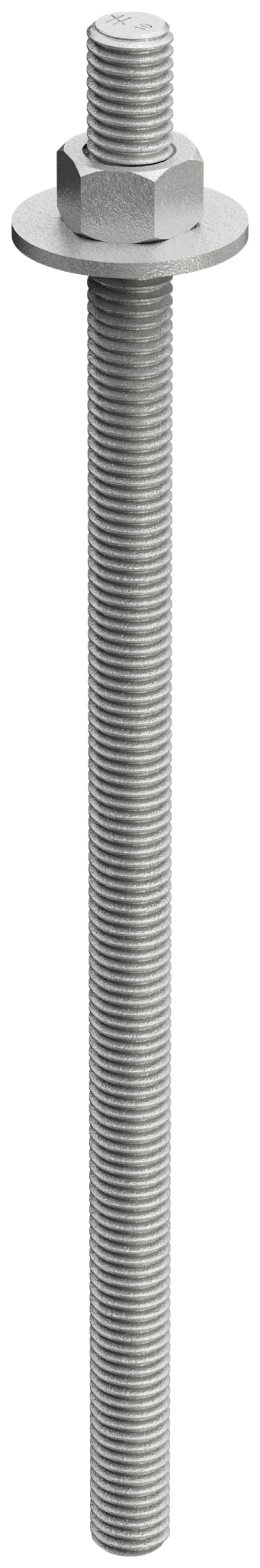 Simpson RFB#4X10HDG RFB 1/2 in. x 10 in. Hot-Dip Galvanized Retrofit Bolt