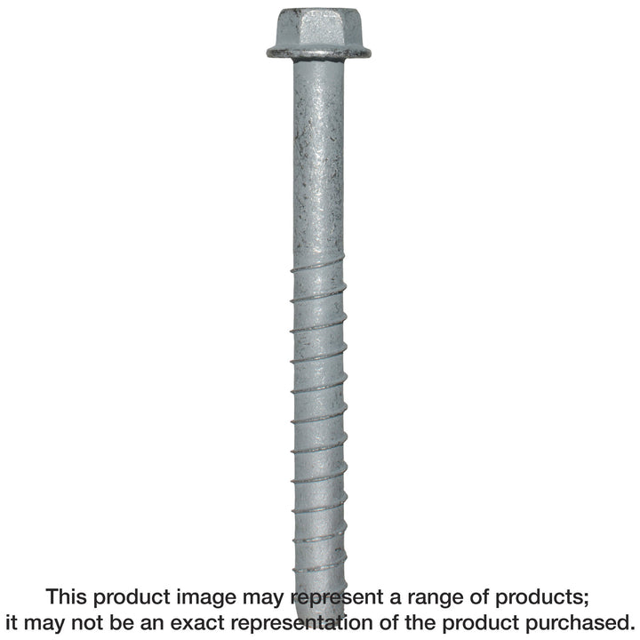 Simpson THD75812HMG Titen HD 3/4 in. x 8-1/2 in. Mechanically Galvanized Heavy-Duty Screw Anchor 5-Qty