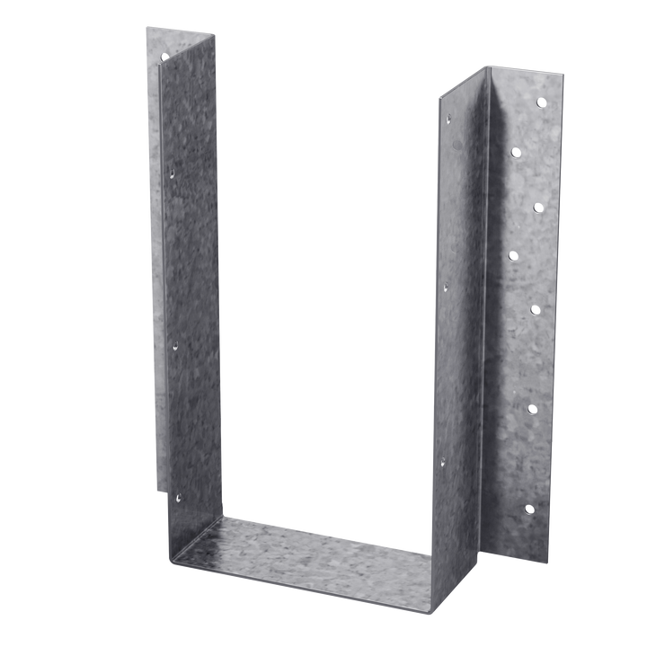 Simpson U210-3 U Galvanized Face-Mount Joist Hanger for Triple 2x10