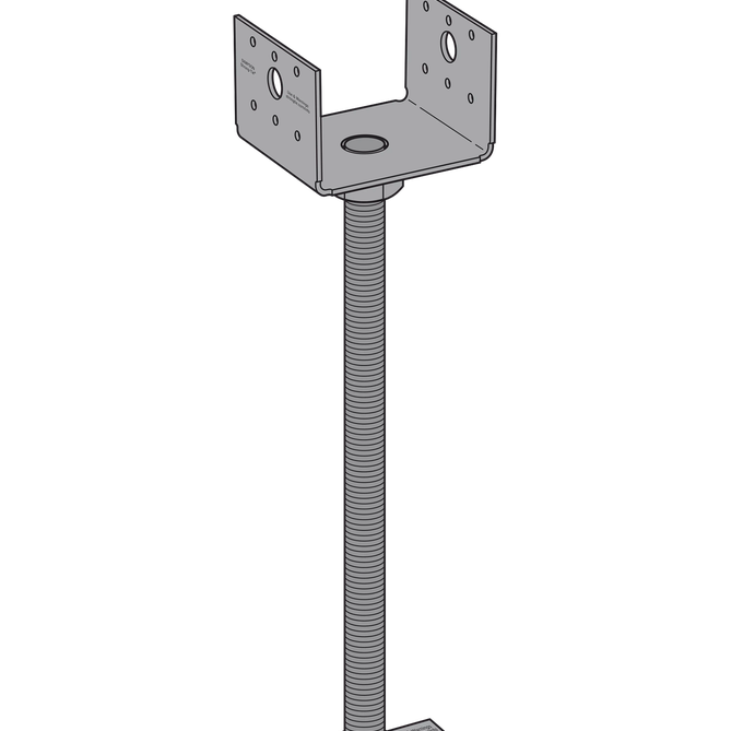 Simpson PPBF44 PPBF Adjustable Porch Post Base for 4x4 – USA Tool Depot