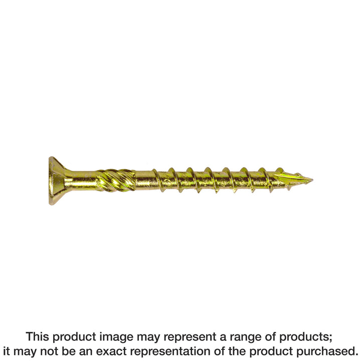 Simpson SDCP221134-R50 Strong-Drive SDCP TIMBER-CP Screw — 0.315 in. x 11-3/4 in. T40, Yellow Zinc 50-Qty