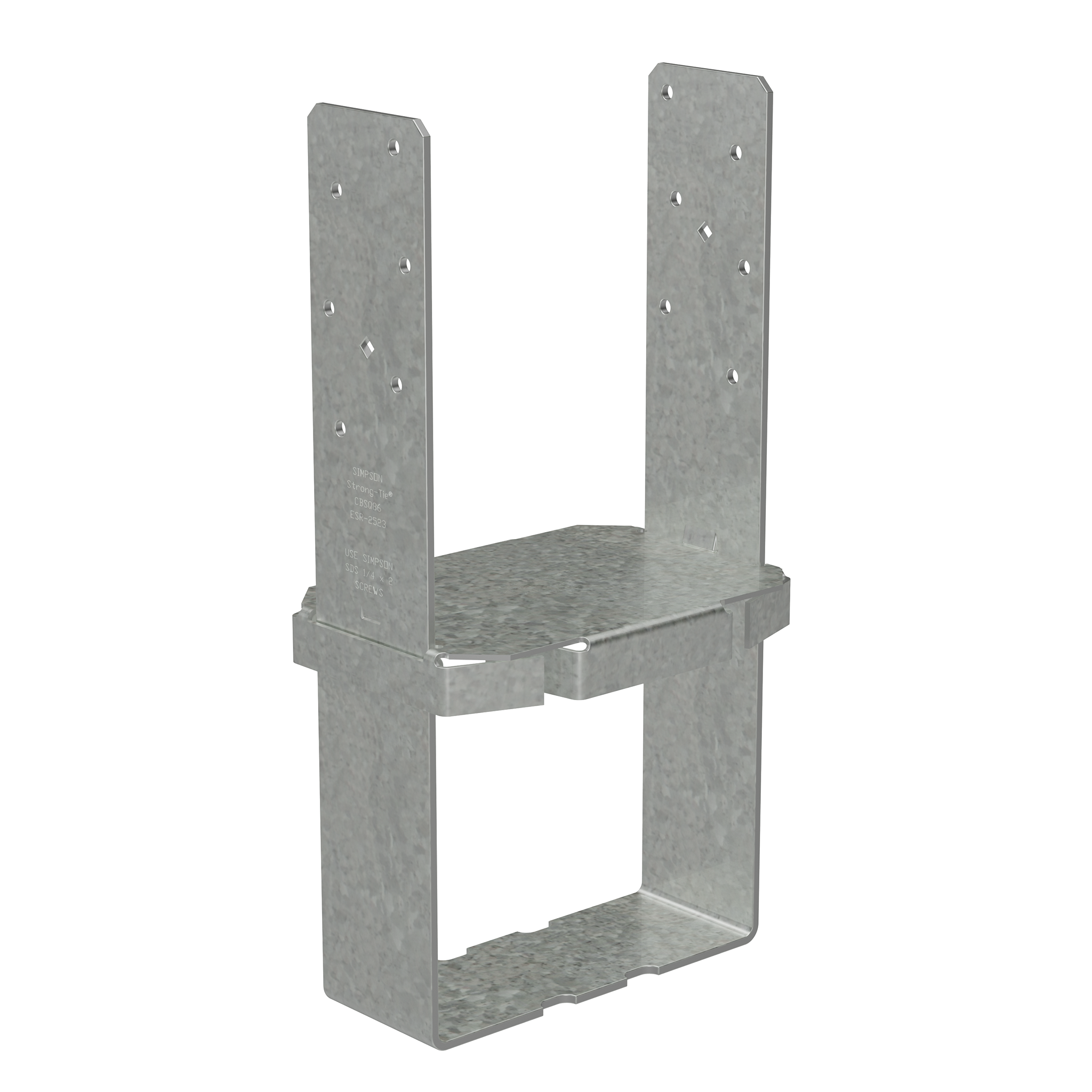 Cbsq Base Simpson CBSQ44-SDS2HDG CBSQ Hot-Dip Galvanized Standoff Column Base fo ...