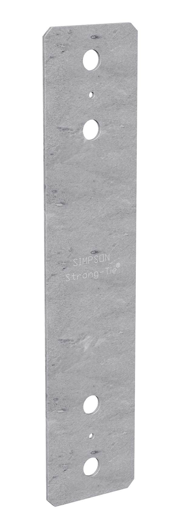 Simpson PS418 PS 4 in. x 18 in. Hot-Dip Galvanized Piling Strap