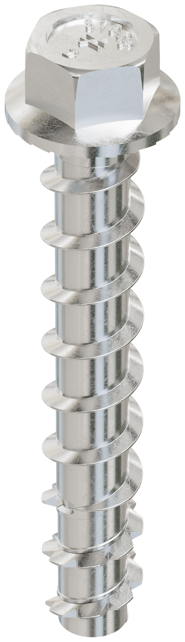 Simpson THDC25200H6SS Titen HD 1/4 in. x 2 in. Type 316 Stainless-Steel Heavy-Duty Screw Anchor 50-Qty