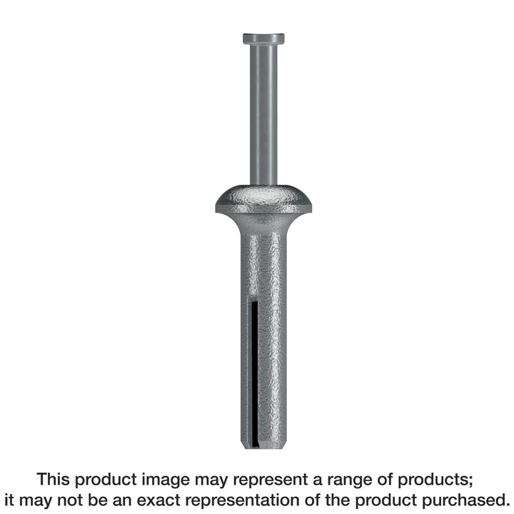 Simpson ZN25114 Zinc Nailon 1/4 in. x 1-1/4 in. Pin-Drive Anchor 100-Qty