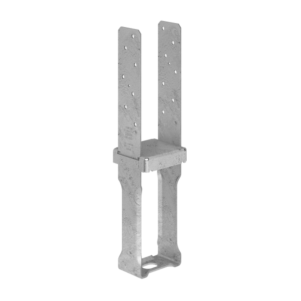 Simpson CBSQ44-SDS2HDG CBSQ Hot-Dip Galvanized Standoff Column Base for 4x4 with SDS Screws