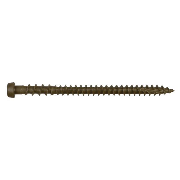 Simpson DCU234BR01MB Deck-Drive DCU COMPOSITE Screw — #10 x 2-3/4 in. T20, Quik Guard, Brown 01 1750-Qty