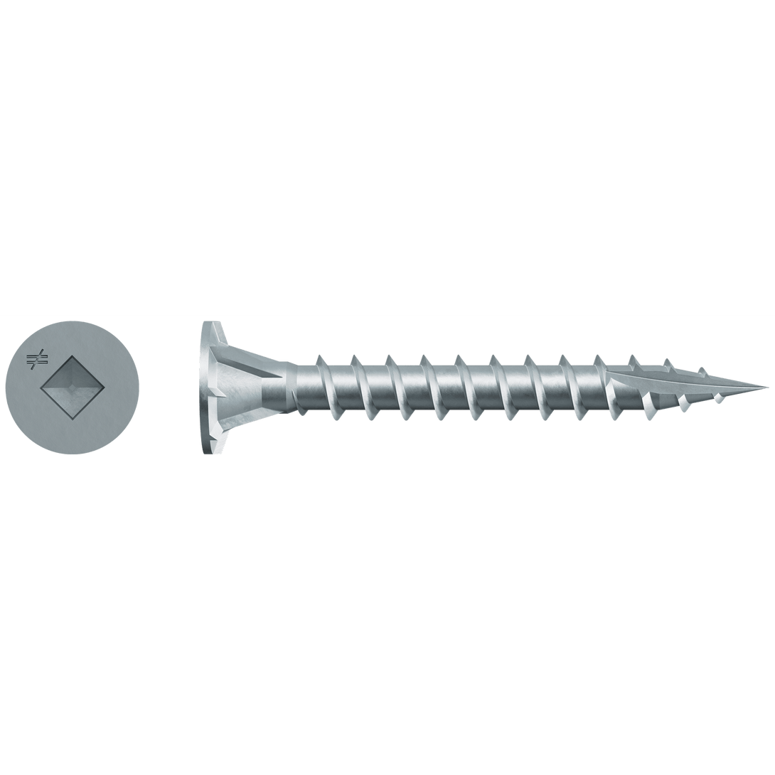 Simpson CB3BLG158S CB3BLG Fiber-Cement Board Screw Collated — #10 x 1-5/8 in. #3 SQU 1500-Qty