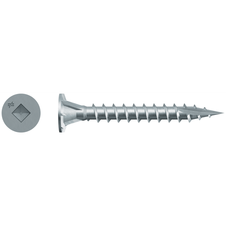 Simpson CB3BLG158S CB3BLG Fiber-Cement Board Screw Collated — #10 x 1-5/8 in. #3 SQU 1500-Qty