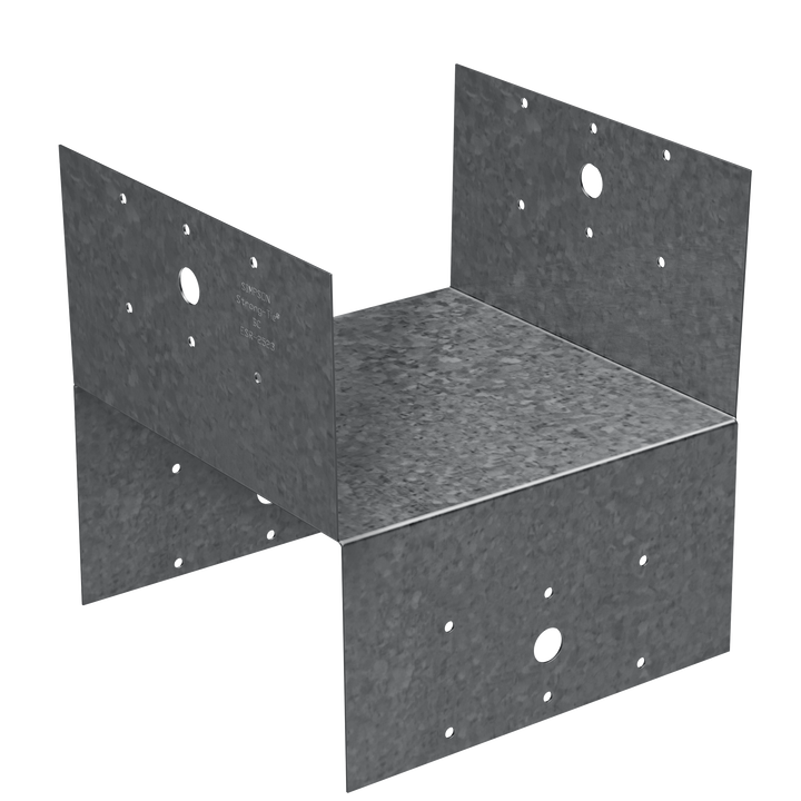 Simpson BC4Z-R BC ZMAX Galvanized Post Cap for 4x