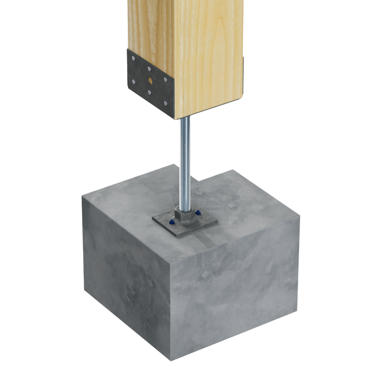 Simpson PPBF66 PPBF Adjustable Porch Post Base for 6x6