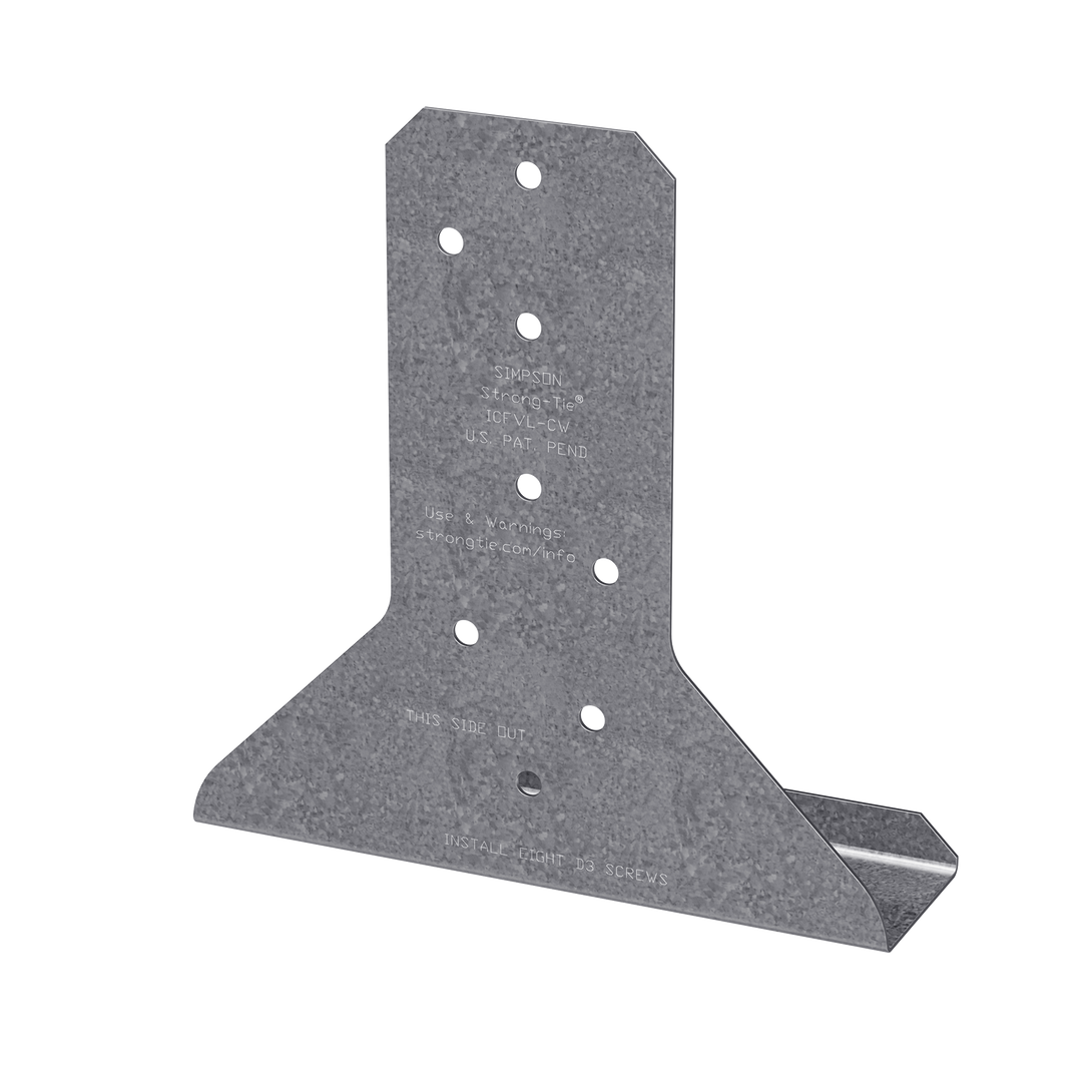 Simpson ICFVL-CW ICFVL Ledger Connector System to Connect Composite Wood Ledger to ICF 15-Qty