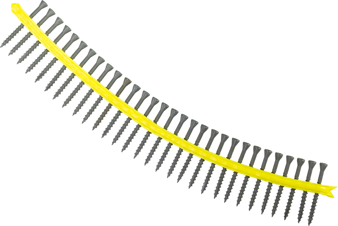 Simpson DTHQ2S Trim-Head Screw, Type-17 Point — #8 x 2 in. #2U Square Drive, Quik Guard 2000-Qty