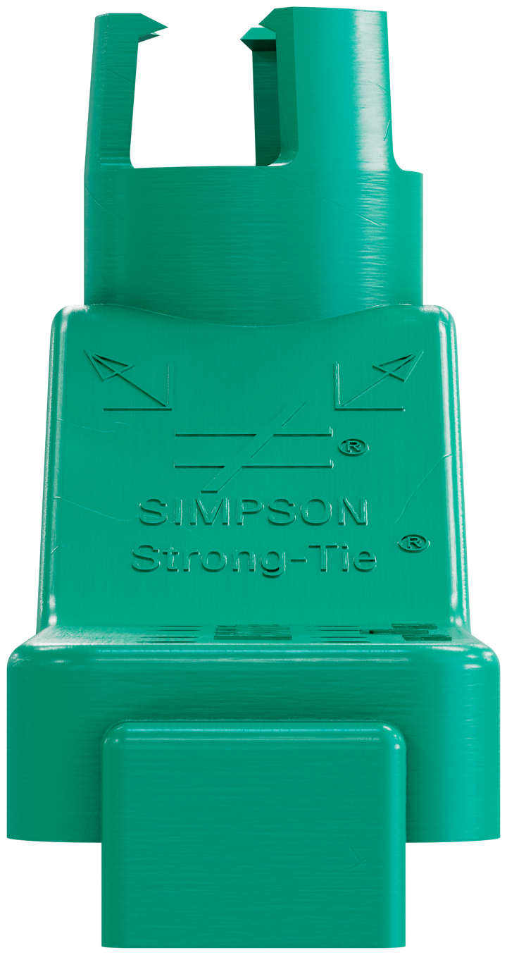 Simpson AM 7/8 AnchorMate 7/8-in. Dia. Anchor Bolt Holder — Green 100-Qty