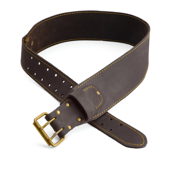 OX Tools OX-P263303 Pro 3-Inch Oil Tanned Leather Tool Belt - Large 35" to 46"