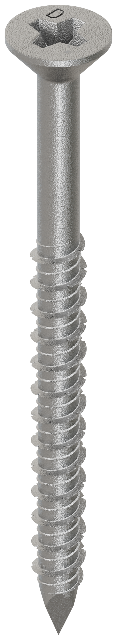 Simpson TTN25314PFSS Titen 1/4 in. x 3-1/4 in. Phillips Flat-Head Stainless-Steel Concrete and Masonry Screw 100-Qty