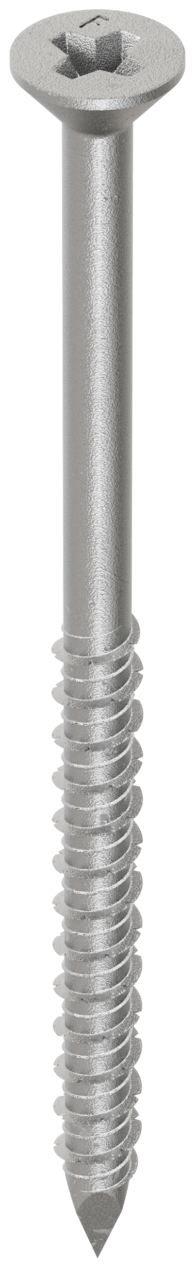 Simpson TTN25400PFSS Titen 1/4 in. x 4 in. Phillips Flat-Head Stainless-Steel Concrete and Masonry Screw 100-Qty