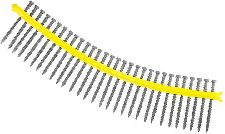 Simpson DCU234SGR Deck-Drive DCU COMPOSITE Screw Collated — #10 x 2-3/4 in. Quik Guard Gray 1000-Qty