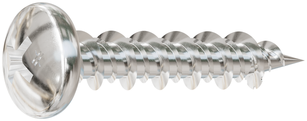 Simpson T10J100PXM Marine Screw, Pan Head — #10 x 1 in. #2 Phillips Drive, Type 316 1000-Qty