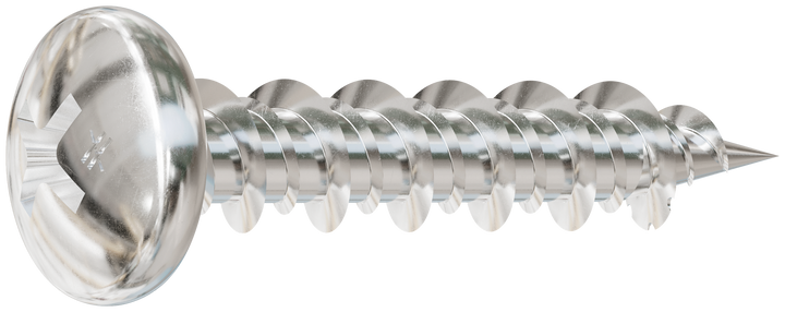 Simpson T10J100PXM Marine Screw, Pan Head — #10 x 1 in. #2 Phillips Drive, Type 316 1000-Qty