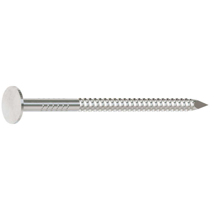 Simpson S810ARNB Roofing Nail, Annular Ring Shank — 2-1/2 in. x .131 in. Type 304 Stainless Steel 25 lb.