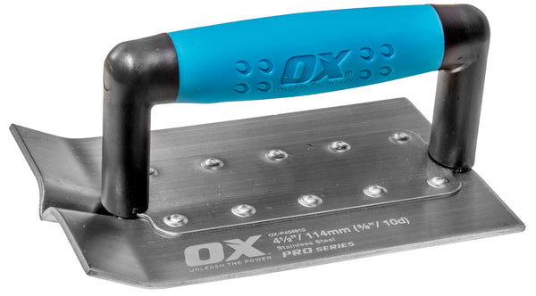 OX Tools OX-P404910 OX Pro 4-1/2"x7" Medium Groover - Stainless Steel - 3/8" deep x 5/16" wide - OX Grip