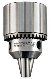 ALFA Tools JC6228 1/8"-5/8" JACOBS TAPER MOUNTED HEAVY DUTY CHUCK WITH POSITIVE DRIVE SLOT 1/pack