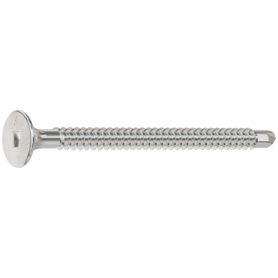 Simpson F08T225WDB Self-Drilling Fiber-Cement Screw — #8 x 2-1/4 in. #2 Square Drive, Type 410 2500-Qty