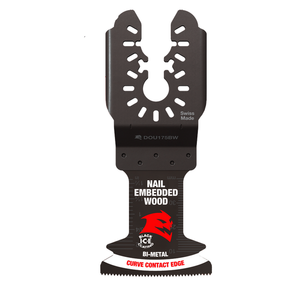 Diablo DOU175BW3 1-3/4" Diablo Demo Demon™ Bi-Metal Oscillating Blades for Nail-Embedded Wood (3-Pack)