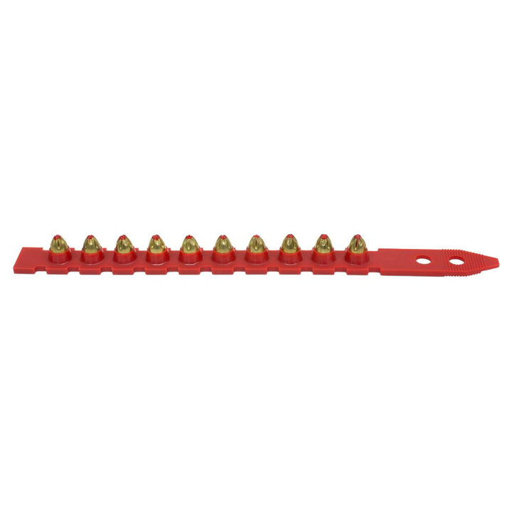 Simpson Strong-Tie P27SL5 .27-Caliber Red Plastic 10 Shot Strip Loads, 100/Box