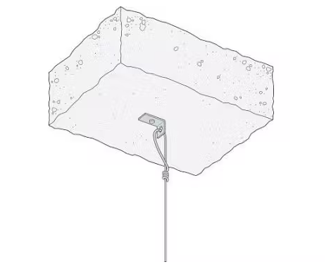 Simpson PCLDPA-106 PCLDPA Powder-Actuated 90° Ceiling Clip with 1-1/16 in. Pin 100-Qty