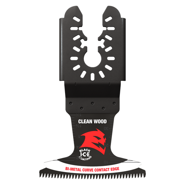 Diablo DOU250JBW3 2-1/2" Demo Demon™ Universal Fit Bi-Metal Oscillating Blades for Clean Wood (3-Pack)
