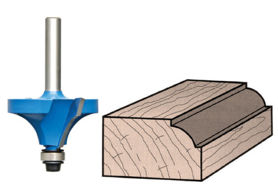 ALFA Tools RB75100 1 1/2 X 2 3/8 BEADING ROUTER BIT 1/pack