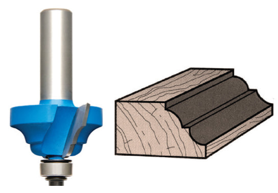 ALFA Tools RB75112 1 1/2 X 2 1/4 CLASSICAL ROUTER 1/pack