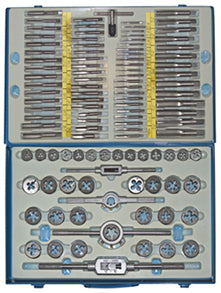 ALFA Tools TDS66110 110 PC . TAP & DIE SETSAE & METRIC 1/pack