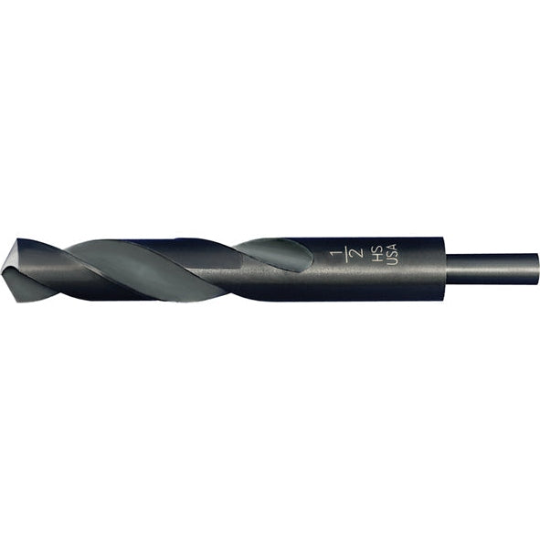 ALFA Tools RS51831A 1/2 HSS 1/4 SHANK ECONOMY LENGTH DRILL 6/pack