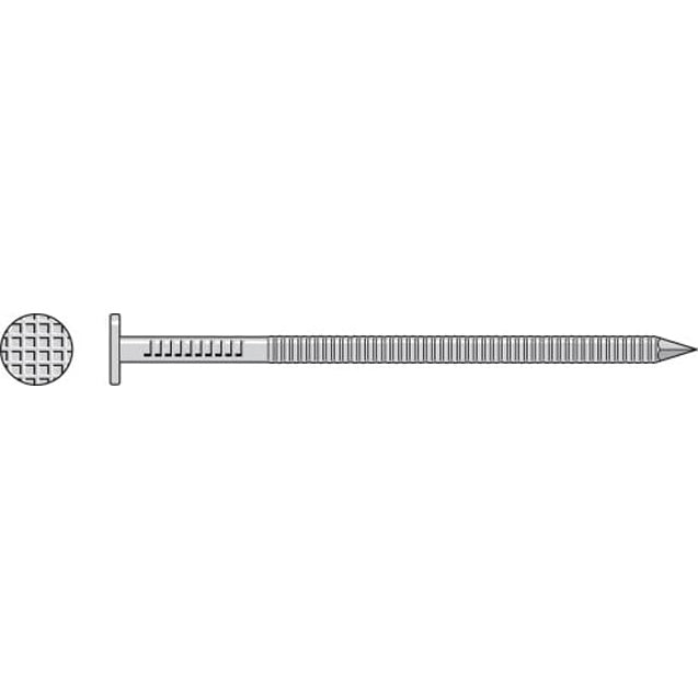 Simpson S610ACNB Common Nail, Annular Ring Shank — 2 in. x .131 in. Type 304 Stainless Steel 25 lb.