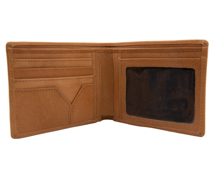 Sarge SLC-619 Foco - Men's Leather Bi-Fold Wallet