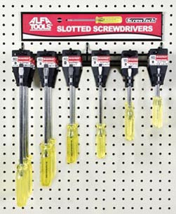 ALFA Tools SCDPS18 18PC PHILLIPS & SLOTTED DISPLAY 1/pack