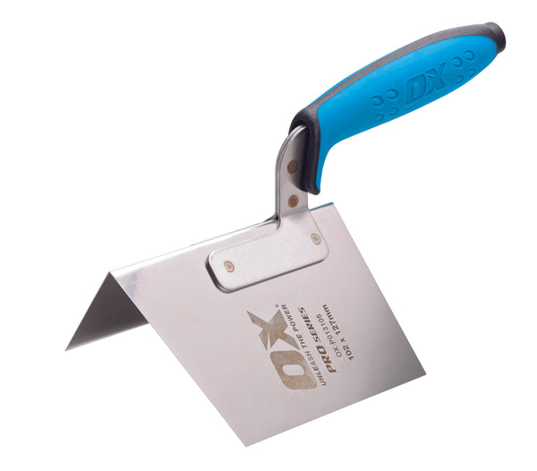 OX Tools OX-P013105 OX Pro External Corner Trowel - 102 x 127mm / 4in x 5in