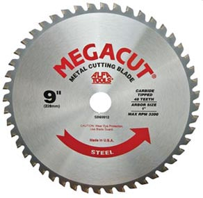 ALFA Tools SB69910 7"X40X20MM CARBIDE CIRCULAR SAW FOR STEEL 1/pack