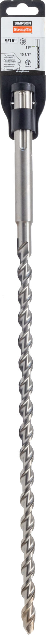 Simpson MDMX05621 9/16 in. x 21 in. SDS-max Shank Drill Bit